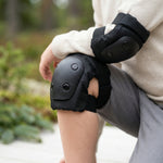 CHANTY Kids Helmet + Pads – Black