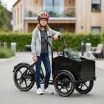 Stor Chanty Cargo Kid - 10-17 år Sort - Sort fælge