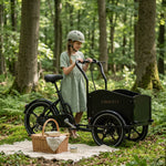 Stor Chanty Cargo Kid - 10-17 år Sort - Sort fælge