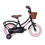 CHANTY Lovely 12" Sort Pigecykel | 2-4 År |